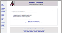 Desktop Screenshot of humanics-es.com