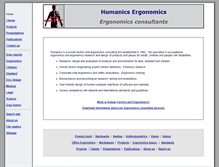 Tablet Screenshot of humanics-es.com